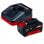 Einhell GE-LC 18 Li Kit Noir, Rouge