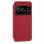 Cool Funda Flip Cover Roja para Xiaomi Redmi Note 7/Note 7 Pro