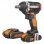 Worx WX279 Chave de Impacto Sem Escovas 20V + 2 Baterias + Mala