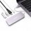 Minix Neo Storage Hub USB-C Multipuerto con 120GB SSD Gris para Apple MacBook