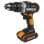 Worx WX372 Taladro Percutor + 2 Baterías 20V 2.0Ah + Maletín