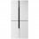 Hisense RQ562N4GW1 Frigorífico Americano A+ Cristal Blanco