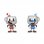 Funko Vynl Pack 2 Cuphead Mugman