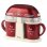 Ariete 631 Heladera Doble Party Time 9.5W 0.4L Roja