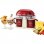 Ariete 631 Heladera Doble Party Time 9.5W 0.4L Roja