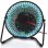 Wehouseware BN4002 Ventilador Sobremesa USB con Indicador LED Hora/Temperatura