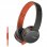 Sony MDR-ZX660AP Auriculares Naranja