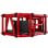 InWin D-Frame Mini gehärtetes Glas USB 3.0 rot