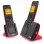 SPC Blade Duo Teléfonos Inalámbricos Rojo/Negro