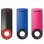 Sandisk Cruzer Dial Pack 3 Memorias 16GB USB 2.0 Negro/Azul/Rosa
