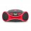 SPC Clap Boombox Radio CD/MP3/USB Rojo