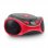 SPC Clap Boombox Radio CD/MP3/USB Rojo