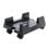 Iggual SOP1 Suporte de PC Desktop Ajustável com Rodas
