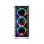 Nfortec Draco V2 Cristal Templado USB 3.0 RGB Blanco