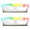 Team Group Delta White RGB DDR4 2666 PC4-21300 16GB 2x8GB CL15