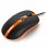 Sharkoon Shark Force Pro Ratón Óptico Gaming 3200DPI Negro/Naranja