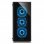 Sharkoon TG-5 USB 3.0 Cristal Templado Negra/Azul