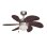 Deckenventilator mit Licht EDM Aral 50W 76cm 3 Stufen Winterbetrieb