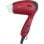 Sèche-cheveux de Voyage Pliable Clatronic HTD 3429 1300W 2 Températures 2 Vitesses avec Diffuseur Rouge