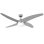 EDM 33807 Caspio Deckenventilator, Licht und Fernbedienung, 60 W, Chrom