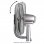 AEG VL 5569 LB Ventoinha Nebulizadora com Comando 85W