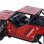 Aosom RC Crawler Carro Telecomandado Todo-o-Terreno Vermelho
