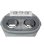Lave-linge Camry CR8052 Top 3kg 450W Classe A Blanc/Gris Portable