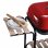 Outsunny Barbacoa Portátil Multifuncional de Carbón