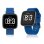Fierro Campus IP67 Reloj Smartwatch Deportivo Negro/Azul