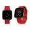 Fierro Campus IP67 Reloj Smartwatch Deportivo Negro/Rojo