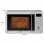 Clatronic MWG 778 U Mikrowelle Arbeitsplatte Grill-Mikrowelle 20 l 800 W Weiß