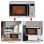 Clatronic MWG 778 U Mikrowelle Arbeitsplatte Grill-Mikrowelle 20 l 800 W Weiß