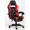 F36-2 Silla Gaming con Reposapiés Roja/Negra