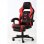 F36-2 Silla Gaming con Reposapiés Roja/Negra