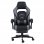 F36-2 Silla Gaming con Reposapiés Gris/Negra