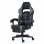 F36-2 Silla Gaming con Reposapiés Gris/Negra