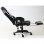F36-2 Cadeira Gaming com Apoio para Pés Branca/Preta