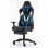 F004 Cadeira Gaming com Apoio para Pés Azul/Preta