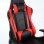 F92 Silla Gaming Roja/Negra