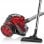 Bomann BS 3000 Aspirateur Cyclonique Sans Sac 700W Rouge