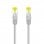 Nanocable Cable de Red RJ45 LSZH Cat.6A SFTP AWG26 1m Gris