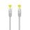 Cabo de Rede Nanocable RJ45 Cat.6A SFTP LSZH AWG26 2m Cinzento
