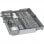 Siemens iQ500 SR256W00TE Lavavajillas Capacidad 10 Cubiertos E Blanco