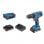 Bosch GSB 18V-21 Taladro Atornillador + 2 Baterías 18V + Cargador