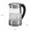 Bouilloire Clatronic WK 3501 G 1,7 L 2200 W en verre