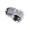 Refrigeração Líquida Alphacool L-Conector Giratório G1/4 Cromado 90°