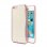 Nueboo Funda Gel TPU Borde Rosa Dorado para iPhone 6/6S