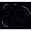 Zanussi ZM6233IOK Placa de Inducción 3 Zonas Negra