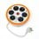 Garza Office Power Regleta Redonda 6 Tomas + USB