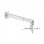 Aisens CWP01TSE-049 Soporte de Techo/Pared para Proyector Máx. 20kg Blanco